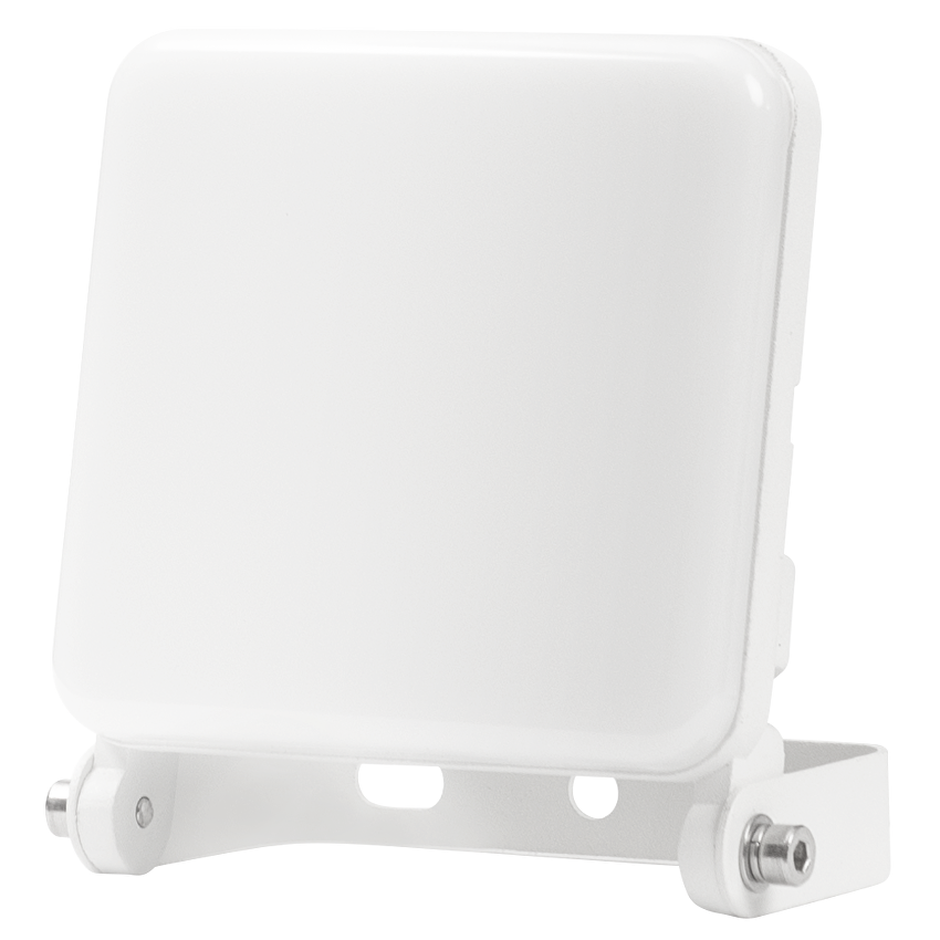 LED ПРОЖЕКТОР Ultralux С НИСКО НИВО НА ЗАСЛЕПЯВАНЕ, БЯЛ КОРПУС, 10W, 4200K, 220V-240V AC, IP65